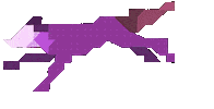 ghostpatrol dog pixel run drawn Sticker