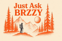BrzzyWeather walking adventure weather forest GIF
