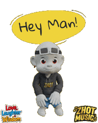 Hey Dude Sticker by Zhot