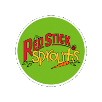 RedStickFarmersMarket market farmers farmers market red stick Sticker