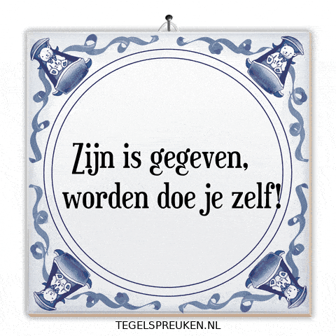 Verandering Vertrouwen GIF by Tegelspreuken.nl