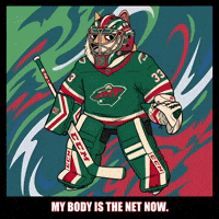 Minnesota Wild Illustration GIF by Doge Pound