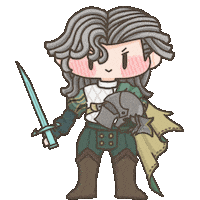 Sword Helmet Sticker by Fluffy the Thunder God 雷神阿毛