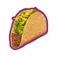 Burrito Nachos Sticker by Taco Bell Romania