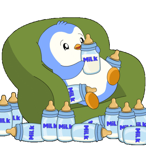 Happy Baby Sticker by Pudgy Penguins