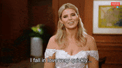 Fall In Love Reaction GIF by Married At First Sight