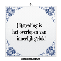 Spreuk Ontspanning Sticker by Tegelspreuken.nl