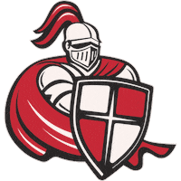 Crusader Sticker by William Carey University