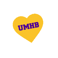 Heart Love Sticker by UMHB