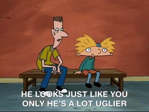 hey arnold nicksplat GIF