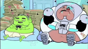 DownUndah gamer fat cyborg ttg GIF