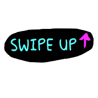 tornagris1 pink blue swipe up swipe Sticker