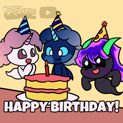 Happy Birthday Dance GIF by Christophers Genie