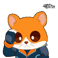 No Way Wow Sticker by Hamieverse