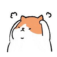 angry cat Sticker by FATZOO