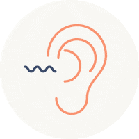CochlearGlobal deaf ear hear hearing Sticker
