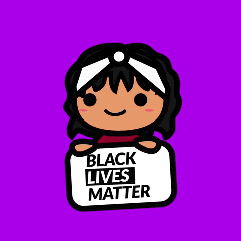 JacDesigns giphyupload black protest blm GIF