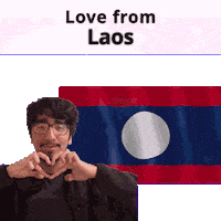La Laos Sticker