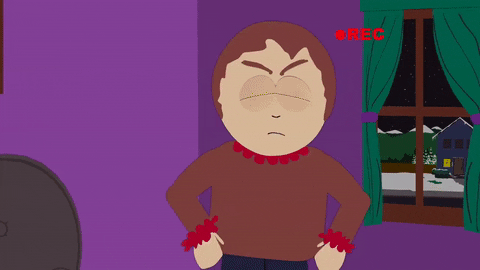 angry sharon marsh GIF by South Park 