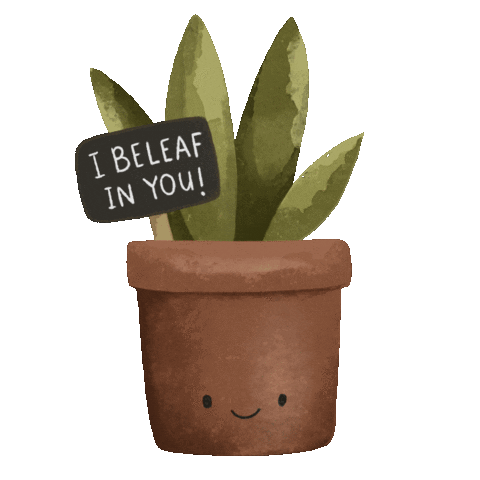 janesdoodles cute illustration design plant Sticker