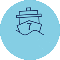 Check-In Logo Sticker by Mein Schiff® by TUI Cruises