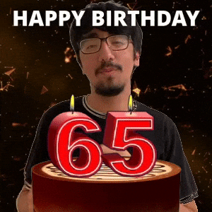 Happy 65th Birthday