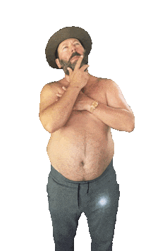 Wondering Stand Up Sticker by Bert Kreischer