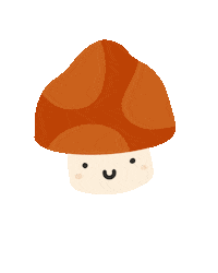 Mushroom Granola Sticker