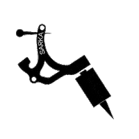 tattoo tattoo machine sarka sarka tattoo Sticker