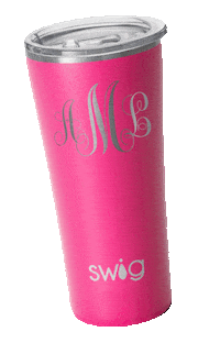 Pink Coffee Sticker by Swig Life