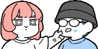 Girl Pink Sticker