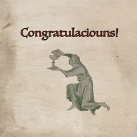 apbale drink cheers congratulations medieval GIF