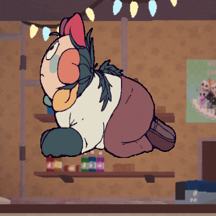Flower Bouncing GIF