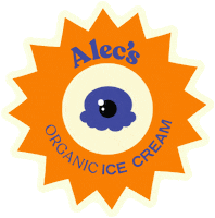 alecsicecream ice cream california organic self care Sticker