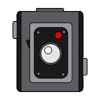 cromafoto vintage camara cromafoto Sticker