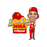 Lucho Mira Sticker by Dyna & Cia