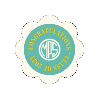 Graduation Mps Sticker by Miss Porter's School