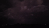 Lightning Flashes in Texas Sky Amid Storms