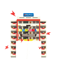 FairPrice_SG block party hdb singapore national day ntuc Sticker