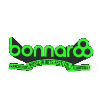 bonnar music festival Sticker