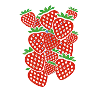 1990s strawberry Sticker by Betânia Lácteos