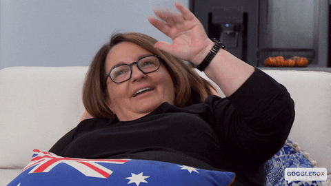 Whats Up Hello GIF by Gogglebox Australia
