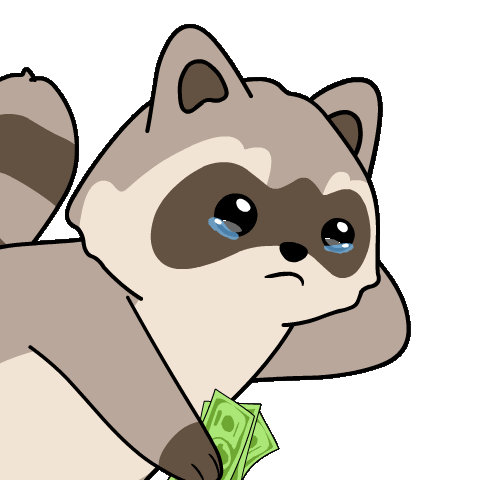 Sad Money Sticker by Ordinary Frends