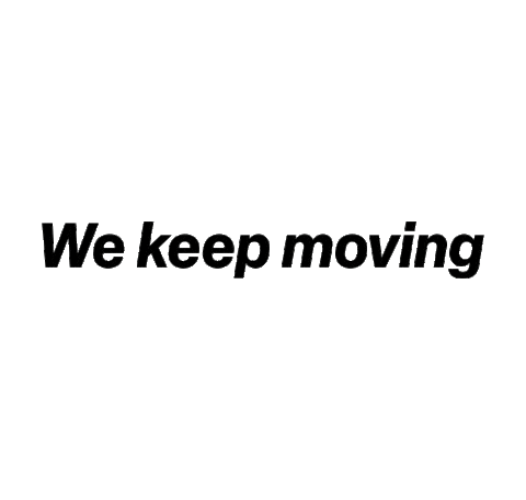 Wekeepmoving Sticker by Notable Studio