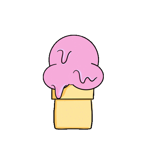 Hungry Ice Cream Sticker