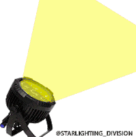 Starlighting moving luz lighting spot Sticker