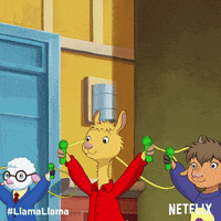 llama llama jump rope GIF by NETFLIX