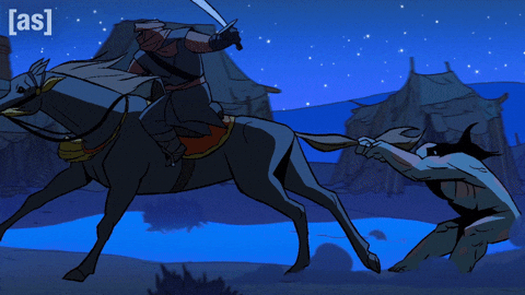 Horse Dragging GIF by Adult Swim