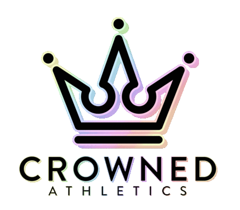 CrownedAthletics rainbow run crown princess Sticker