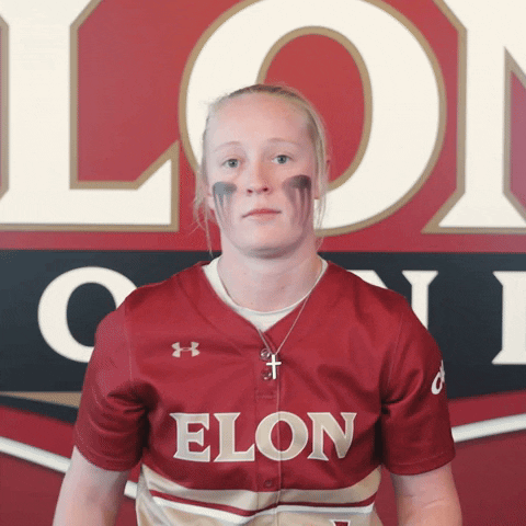 College Athletics Ncaa Softball GIF by Elon Phoenix